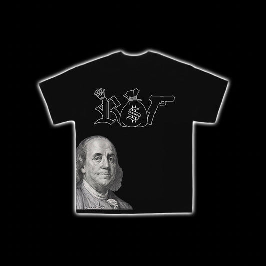 BLK- RICHOFFFTRAPPIN OUTLINE SHIRT